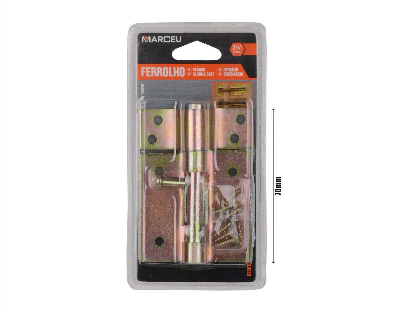 Ferrolho 70mm