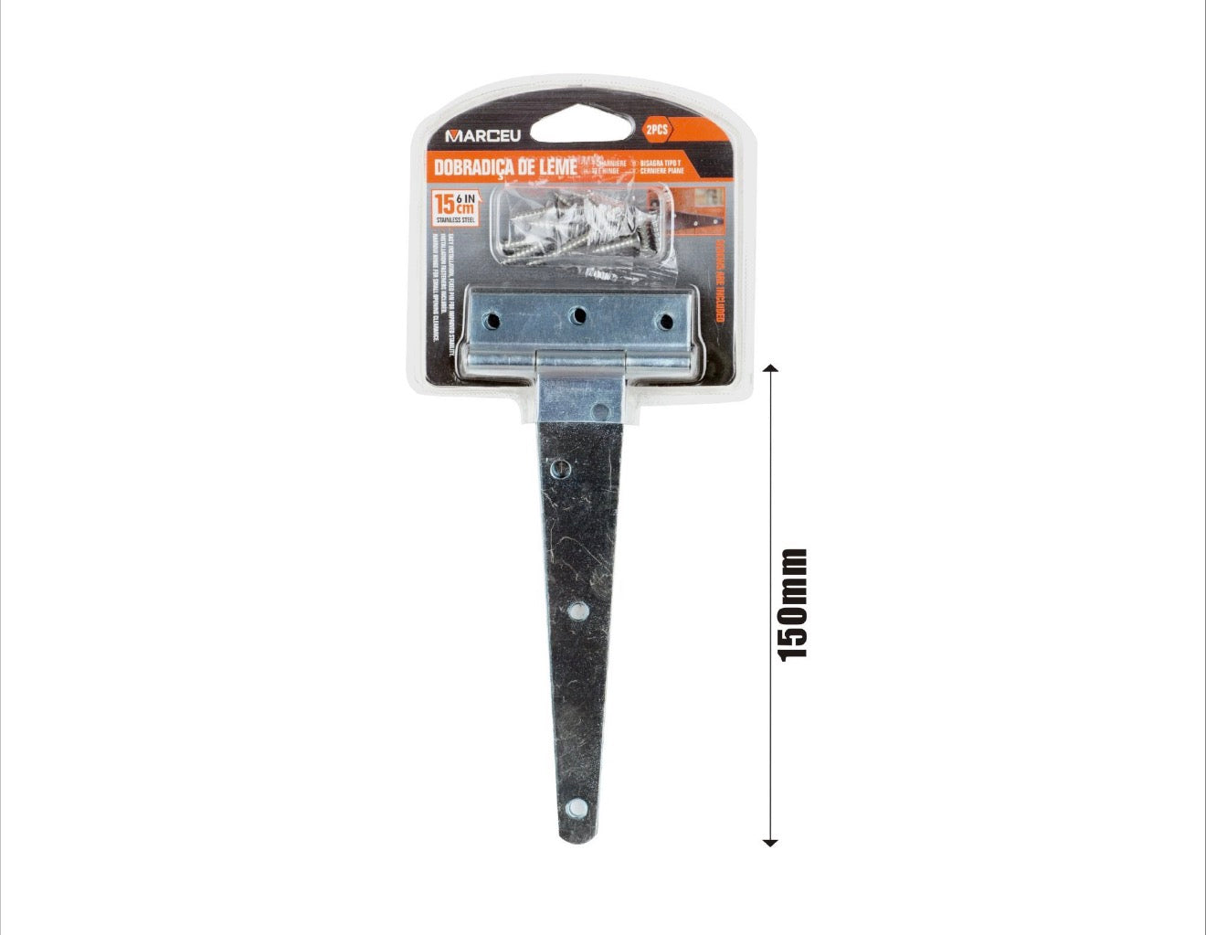 Dobradiça de Leme 15cm