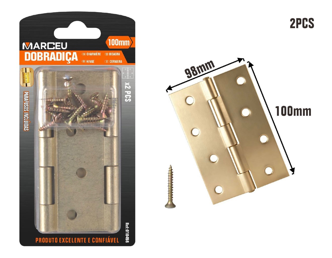 Dobradiça 100mm