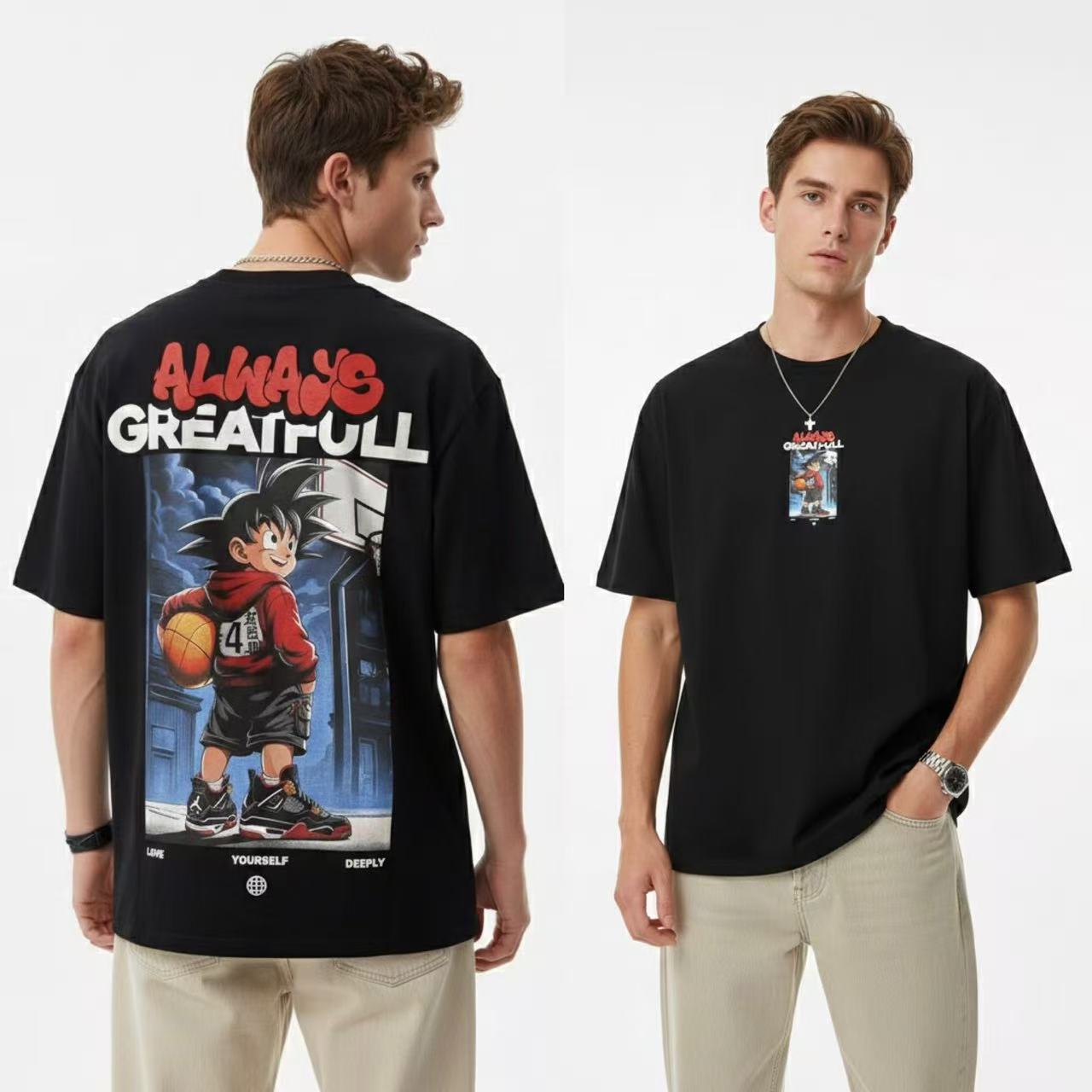 T-shirt ALWAYS GREATFULL